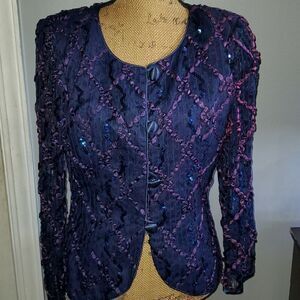 Lace Mesh Jacket / Shirt / Blazer